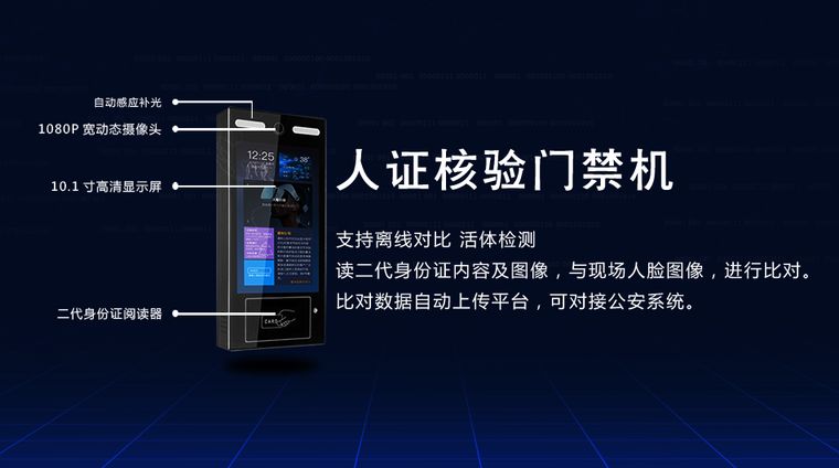 智慧社區|產品中心|人證核查門禁機|輪播圖